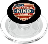 Make America Kind Again Kindness Vintage Flag Nice Person PopSockets PopGrip for MagSafe