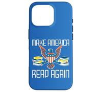 Make America Read Again With Eagle Books USA Pride Case for iPhone 16 Pro