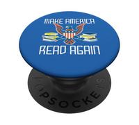 Make America Read Again With Eagle Books USA Pride PopSockets Adhesive PopGrip