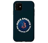 Make America The Crypto Capital Of The World USA Merch Case for iPhone 11