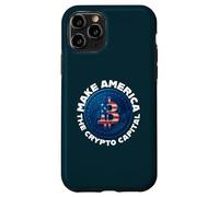 Make America The Crypto Capital Of The World USA Merch Case for iPhone 11 Pro