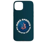 Make America The Crypto Capital Of The World USA Merch Case for iPhone 15 Plus