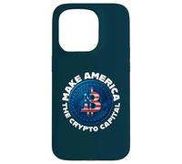 Make America The Crypto Capital Of The World USA Merch Case for iPhone 15 Pro