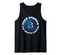 Make America The Crypto Capital Of The World USA Merch Tank Top