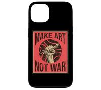 Make Art Not War Peaceful Artist Peace Painter Hippie Case for iPhone 13