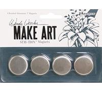 Wendy Vecchi Make Art Stay-Tion Magnets 1", 0, One Size