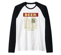 Make Beer Great Again - Cheers Brew Funny Design Raglan Baseball Tee