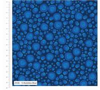 Make + Believe Fabrics 110cm Wide 100% Cotton British Waterways Sarah Payne Organic Digital Prints Premium Cotton Fabric (Bubbles Blues, Half Metre)
