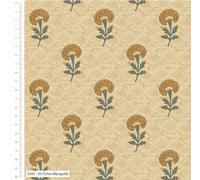 Make + Believe Fabrics 110cm Wide 100% Indian Summer Organic Prints Premium Cotton Fabric