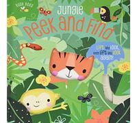 Make Believe Ideas BUSY BEES JUNGLE PEEKANDFIND Hardback Book Make Believe Ideas Multicolor