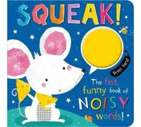 Make Believe Ideas SQUEAK Hardback Book in White Make Believe Ideas White