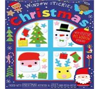 Make Believe Ideas Window Stickies Christmas Paperback Book Make Believe Ideas Multicolor