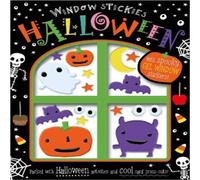 Make Believe Ideas Window Stickies Halloween Paperback Book Make Believe Ideas Multicolor