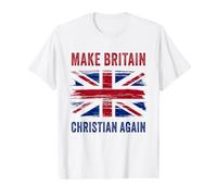 Make Britain Christian Again - UK Patriot Graphic Value Graphic T-Shirt