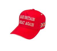 Make Britain Great Again Embroidered Baseball Cap + Free Make Britain Great Again Sticker with Every Order