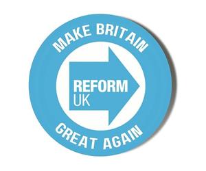 Make Britain Great Again - Reform Party - 75mm Fridge Magnet Bottle Opener