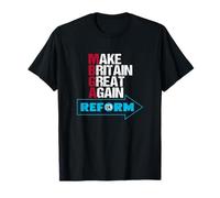 Make Britain Great Again - Reform UK Patriotic British Love T-Shirt