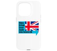 Make Britain Great Again - Vote Reform UK Case for iPhone 15 Pro