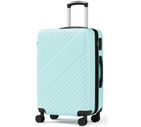 MAKE CHANGES Luggage, ABS Hardside Suitcase with Spinner Wheels, Lightweight Luggage with TSA Security Lock, Expandable Travel Suitcase for Flights, Business Trips & Weekend Vacations, Aqua Blue, 3