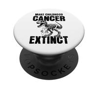 Make Childhood Cancer Extinct Dinosaur Lover September 2025 PopSockets Adhesive PopGrip