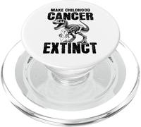 Make Childhood Cancer Extinct Dinosaur Lover September 2025 PopSockets PopGrip for MagSafe