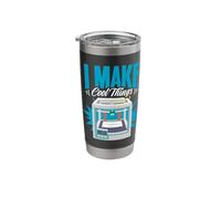 Make Cool Things 3D Print Machine Filament Funny 3D Printing Stainless Steel Insulated Tumbler