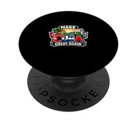 Make Cuba Great Again Map Politics Freedom Democracy PopSockets Adhesive PopGrip