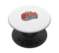Make Cuba Great Again Map Politics Freedom Democracy PopSockets Adhesive PopGrip
