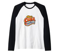 Make Cuba Great Again Map Politics Freedom Democracy Raglan Baseball Tee