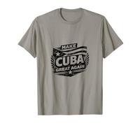 Make Cuba Great Again Map Politics Freedom Democracy T-Shirt