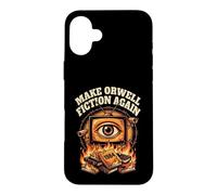 Make Dystopian Novels Fiction Again Case for iPhone 16 Plus