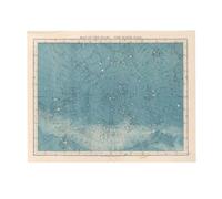 Make Em Laugh Astronomy Poster - North Pole Star Map - 11x14 White Semi-Gloss Print