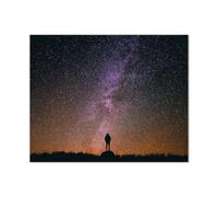 Make Em Laugh Galaxies Edge 11x14 Unframed Wall Art Milky Way Night Sky Photography Cosmic Stars Celestial Landscape Astronomy Space Décor