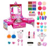 Make- For Kids - Real Cosmetic Washable Make-Safe Cute Real Makeup Set For Christmas Birthday Gift Children's Play Toys Little Girls, Kid Stuff