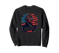 Make George Washington Proud Sweatshirt, Adult Unisex, Black, M