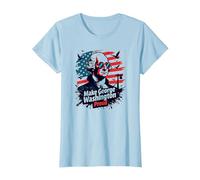 Make George Washington Proud T-Shirt, Women, Baby Blue, L