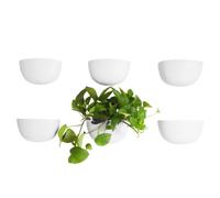 Make Good Virgo Wide Wall Planters (Wide, Set of 6) - Lightweight and Easy to Install - Design Your Own Vertical Garden - Melamine Plastic