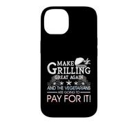 Make Grilling Great Again Trump BBQ Pit Master Grill Gift Case for iPhone 14