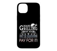 Make Grilling Great Again Trump BBQ Pit Master Grill Gift Case for iPhone 14 Plus