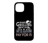Make Grilling Great Again Trump BBQ Pit Master Grill Gift Case for iPhone 15