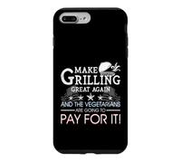Make Grilling Great Again Trump BBQ Pit Master Grill Gift Case for iPhone 7 Plus/8 Plus