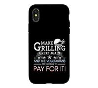 Make Grilling Great Again Trump BBQ Pit Master Grill Gift Case for iPhone X/XS