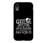 Make Grilling Great Again Trump BBQ Pit Master Grill Gift Case for iPhone XR