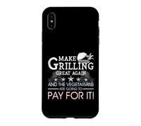 Make Grilling Great Again Trump BBQ Pit Master Grill Gift Case for iPhone XS Max