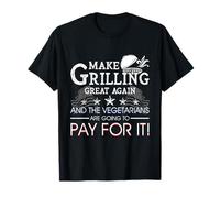 Make Grilling Great Again Trump BBQ Pit Master Grill Gift T-Shirt