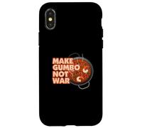 Make Gumbo Not War Louisiana Case for iPhone X/XS