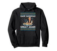 Make Hanukkah Great Again Trump Jewish Ugly Chanukah Pullover Hoodie