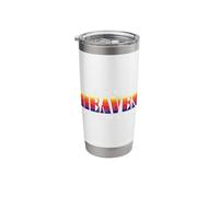 Make Heaven Crowded Jesus Christ Believer Religious Quote Stainless Steel Insulated Tumbler