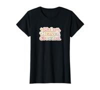 Make Heaven Crowded Pastel Chenille Faith Christian T-Shirt