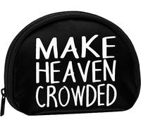 Make Heaven Crowded Women and Girls Cute Fashion Coin Purse Wallet Bag Change Pouch Key Holder